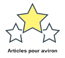 Articles pour aviron