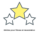 Articles pour fitness et musculation