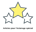 Articles pour l'éclairage spécial