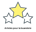 Articles pour la buanderie