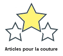 Articles pour la couture