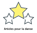 Articles pour la danse