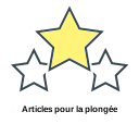 Articles pour la plongée