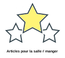 Articles pour la salle ŕ manger