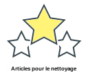 Articles pour le nettoyage