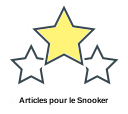 Articles pour le Snooker