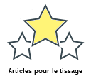 Articles pour le tissage