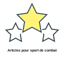 Articles pour sport de combat