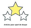 Articles pour sport de disque