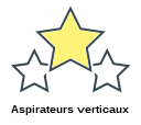 Aspirateurs verticaux