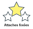 Attaches fixées