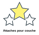 Attaches pour couche