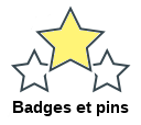 Badges et pins