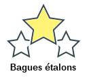 Bagues étalons