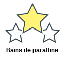 Bains de paraffine