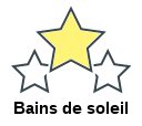 Bains de soleil