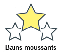 Bains moussants