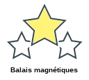 Balais magnétiques