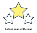 Ballons pour synthétique