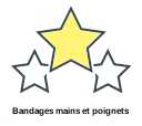 Bandages mains et poignets