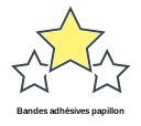 Bandes adhésives papillon