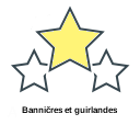 Banničres et guirlandes