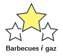 Barbecues ŕ gaz