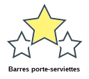 Barres porte-serviettes