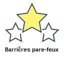 Barričres pare-feux