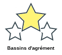 Bassins d'agrément