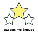 Bassins hygiéniques