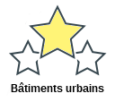 Bâtiments urbains