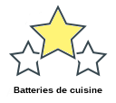 Batteries de cuisine