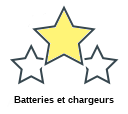 Batteries et chargeurs