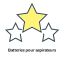 Batteries pour aspirateurs