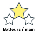 Batteurs ŕ main