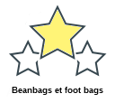 Beanbags et foot bags