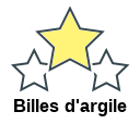 Billes d'argile