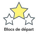 Blocs de départ