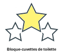 Bloque-cuvettes de toilette