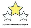 Blousons et vestes de sport