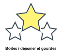 Boîtes ŕ déjeuner et gourdes