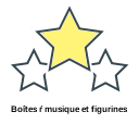 Boîtes ŕ musique et figurines