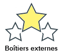 Boîtiers externes