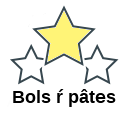 Bols ŕ pâtes