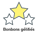 Bonbons gélifiés