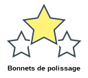 Bonnets de polissage