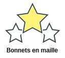 Bonnets en maille