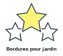 Bordures pour jardin