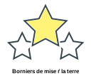 Borniers de mise ŕ la terre